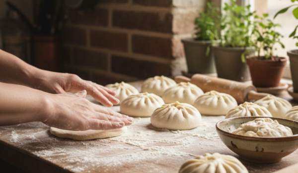  làm bánh bao tại nhà